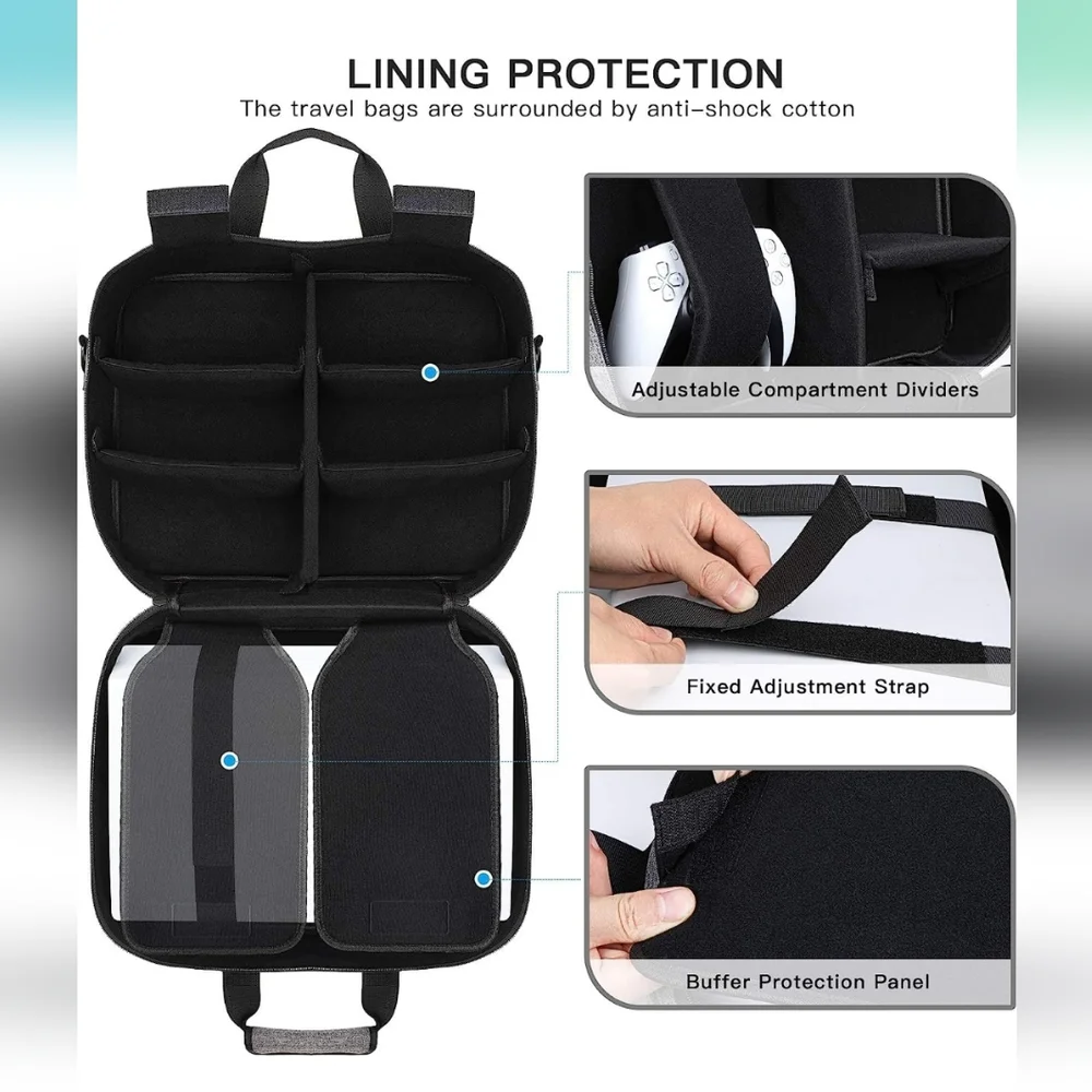 ♡FINAL PRICE♡ Ztotop for PS5 Travel Case
